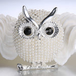 Pearl Owl Brooch
