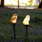 Owl Solar Light With Solar LED