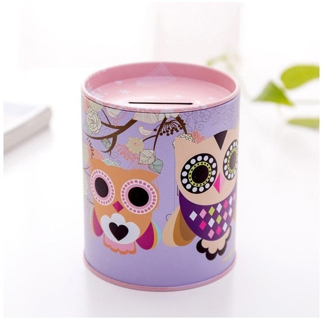 Vintage Owl Piggy Bank