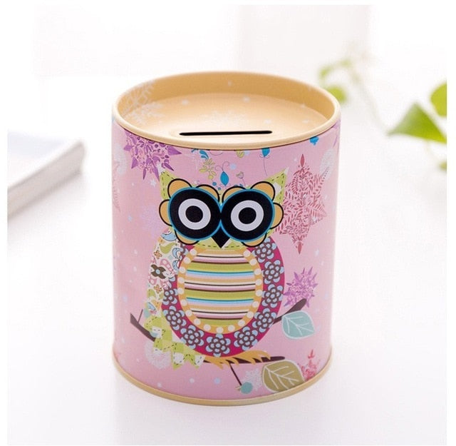 Vintage Owl Piggy Bank