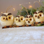 Handcraft Owl Ornaments