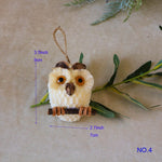 Handcraft Owl Ornaments