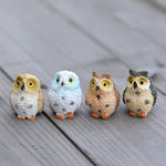 Cute Owls Animal Figurines