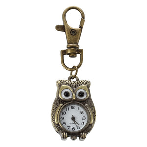Key Chain Owl Clock