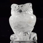 Carved Eagle Natural Crystal Statue