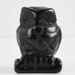 Carved Eagle Natural Crystal Statue
