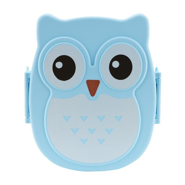 Cartoon Owl Lunch Box & Food Container