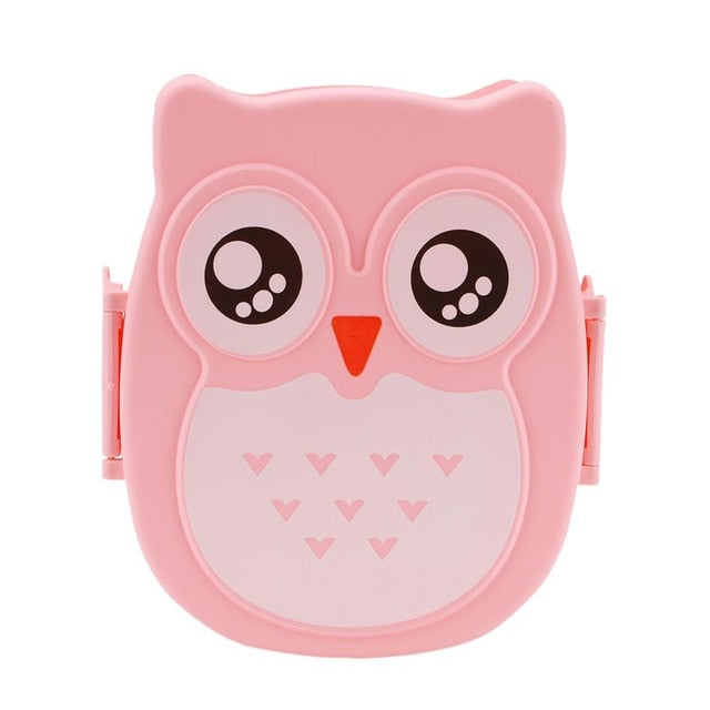 Cartoon Owl Lunch Box & Food Container