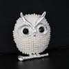 Pearl Owl Brooch