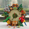 Felt Owls & Friends Material DIY Clock