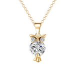 New Zircon Owl Pendant
