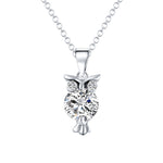 New Zircon Owl Pendant
