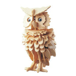 3D Wooden Owl Puzzle